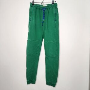 Boden Warrior Knee Green Cotton Joggers Boys Size 12